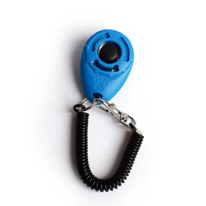Dog Training Clicker For Dogs And Cats With Adjustable Wrist Strap Plastic Trainer Aid Sound Feedback