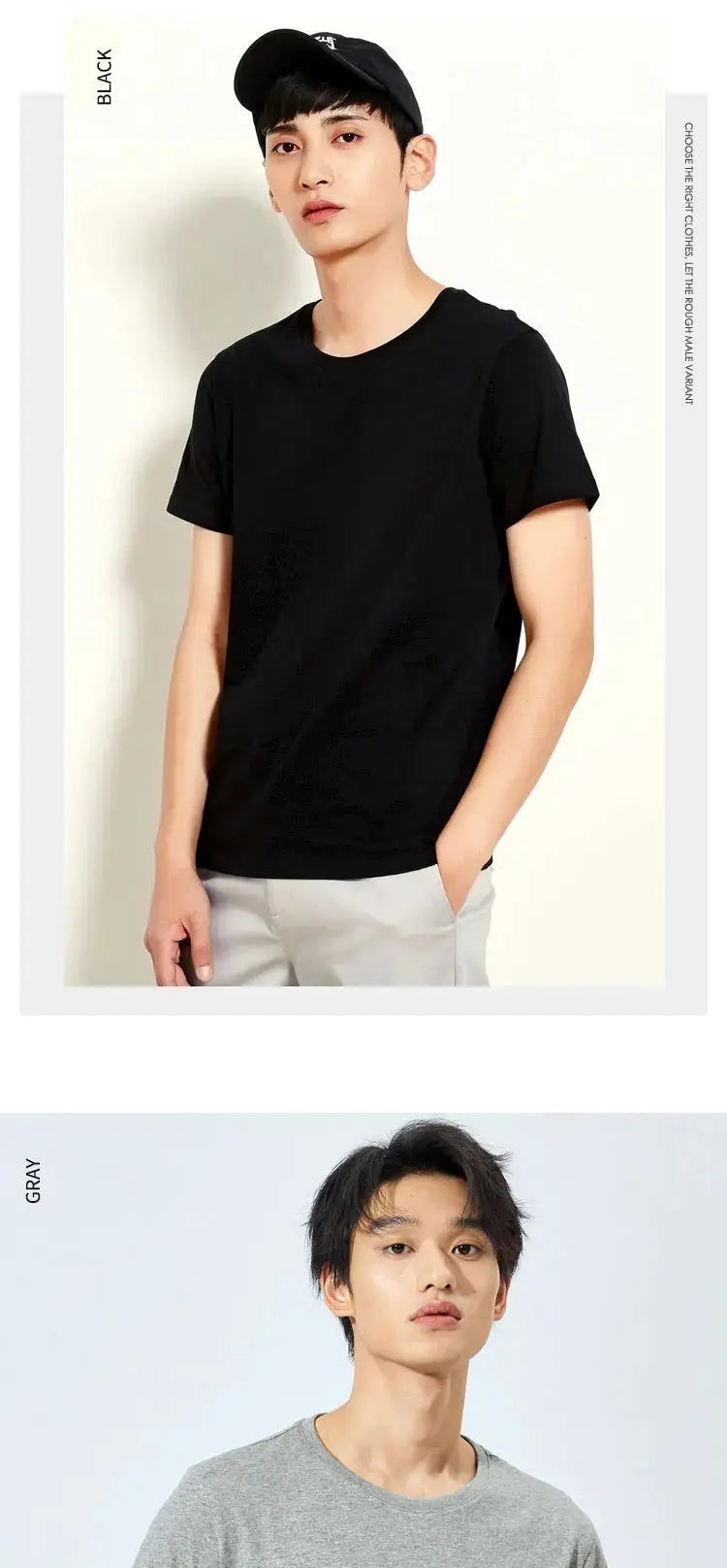 Semir Summer Cotton T Shirts Men 2025 Simple O Neck Stretch Solid New Tops Clothing Casual Tshirt Man Streetwear Cool Tee Shirts
