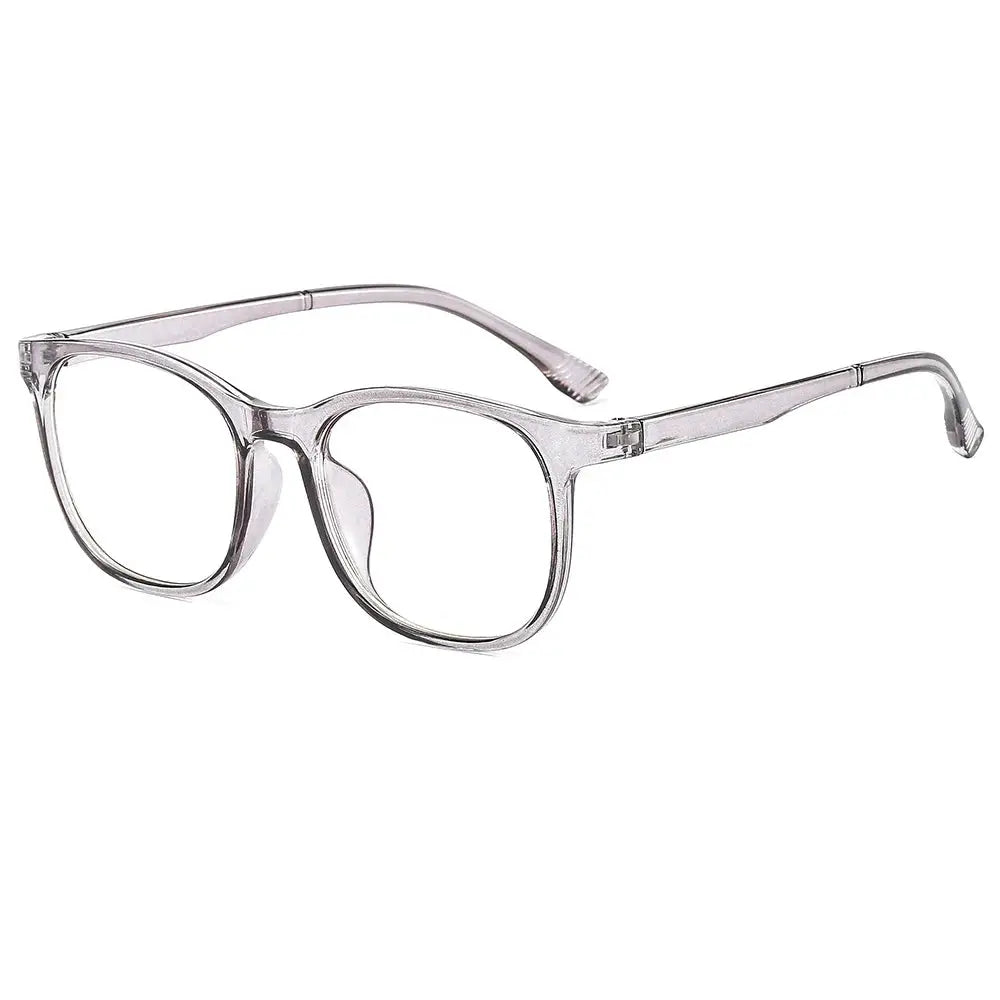 OptiGuard Transparent Computer Glasses Unisex Anti Blue Light Blocking Eyewear With Square Frame