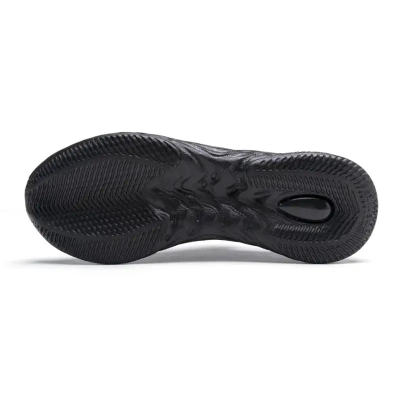 ONEMIX waterproof black running shoes outsole with anti-slip tread for men