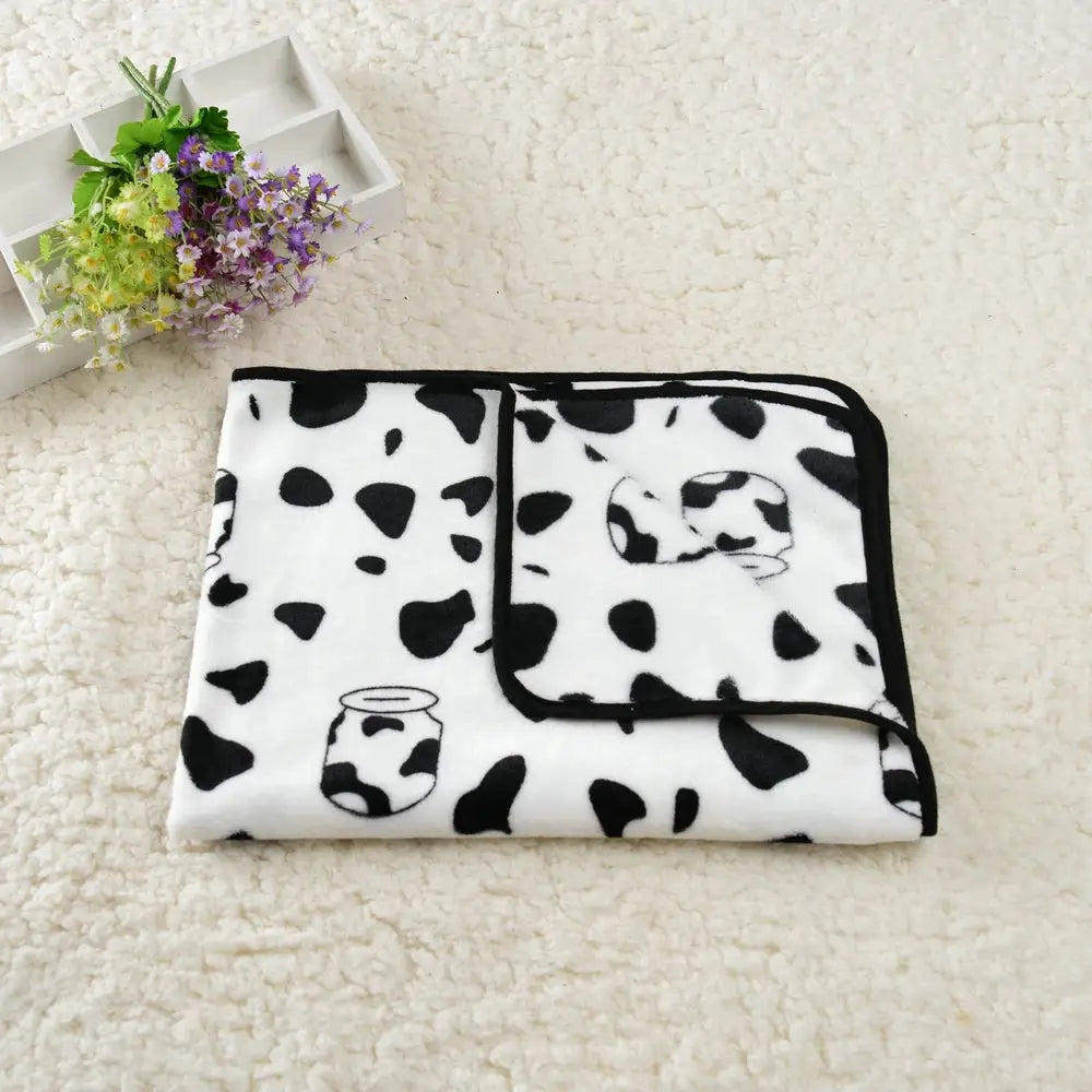 Soft Cozy Dog Bed Mat For Small To Large Dogs Bone Star Avocado Print Warm Mattress Pet Cat Sleeping Blanket