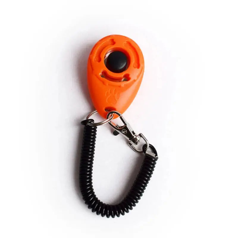 Dog Training Clicker For Dogs And Cats With Adjustable Wrist Strap Plastic Trainer Aid Sound Feedback