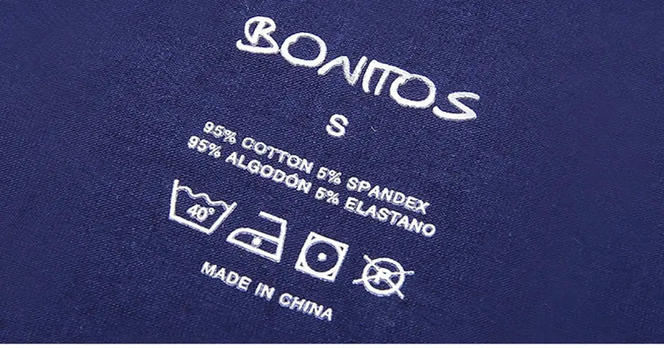 Boxer shorts Bonitos blue fabric, size S, 95% cotton 5% spandex, made in China