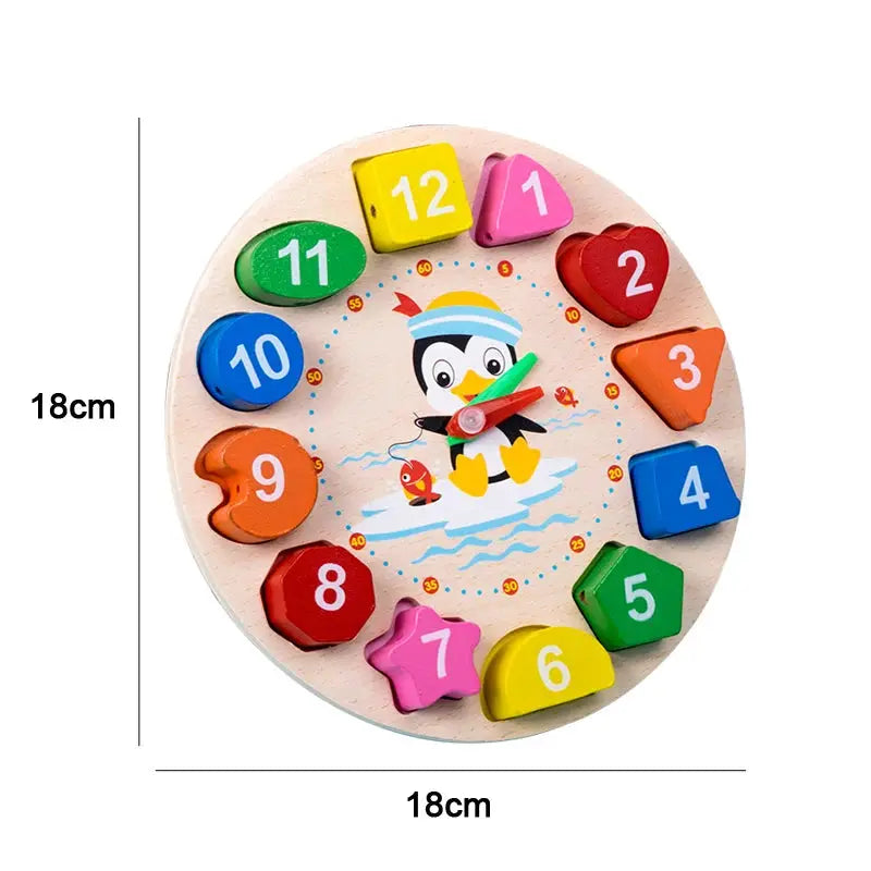 Montessori 3D Wooden Puzzles For Babies And Toddlers Early Learning Educational Wooden Toys Gift For Children