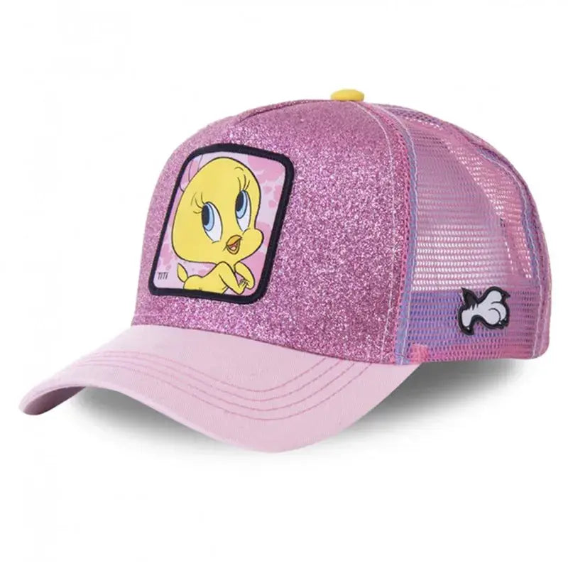 Unisex Anime Cartoon Patch Baseball Cap High Quality Trucker Hat Men Women Sun Shield