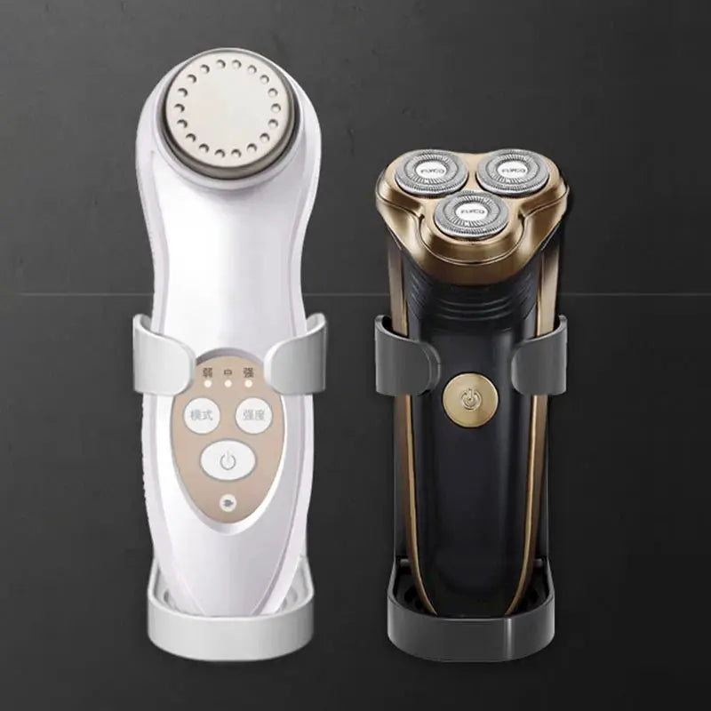 Razor Holder Bathroom Storage Self Adhesive Punch Free Traceless Electric Shaver Organizer For Toothbrushes