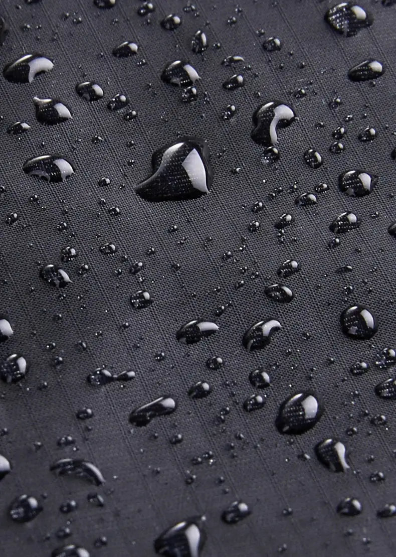Naturehike pocket beach mat, waterproof picnic blanket by Simples Market, dark navy fabric with water droplets