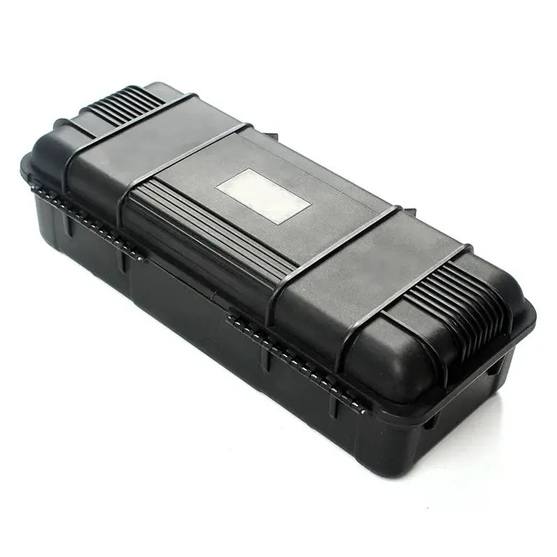 Simples Market black hard-plastic safety instrument tool box, waterproof and shockproof sealed tool case