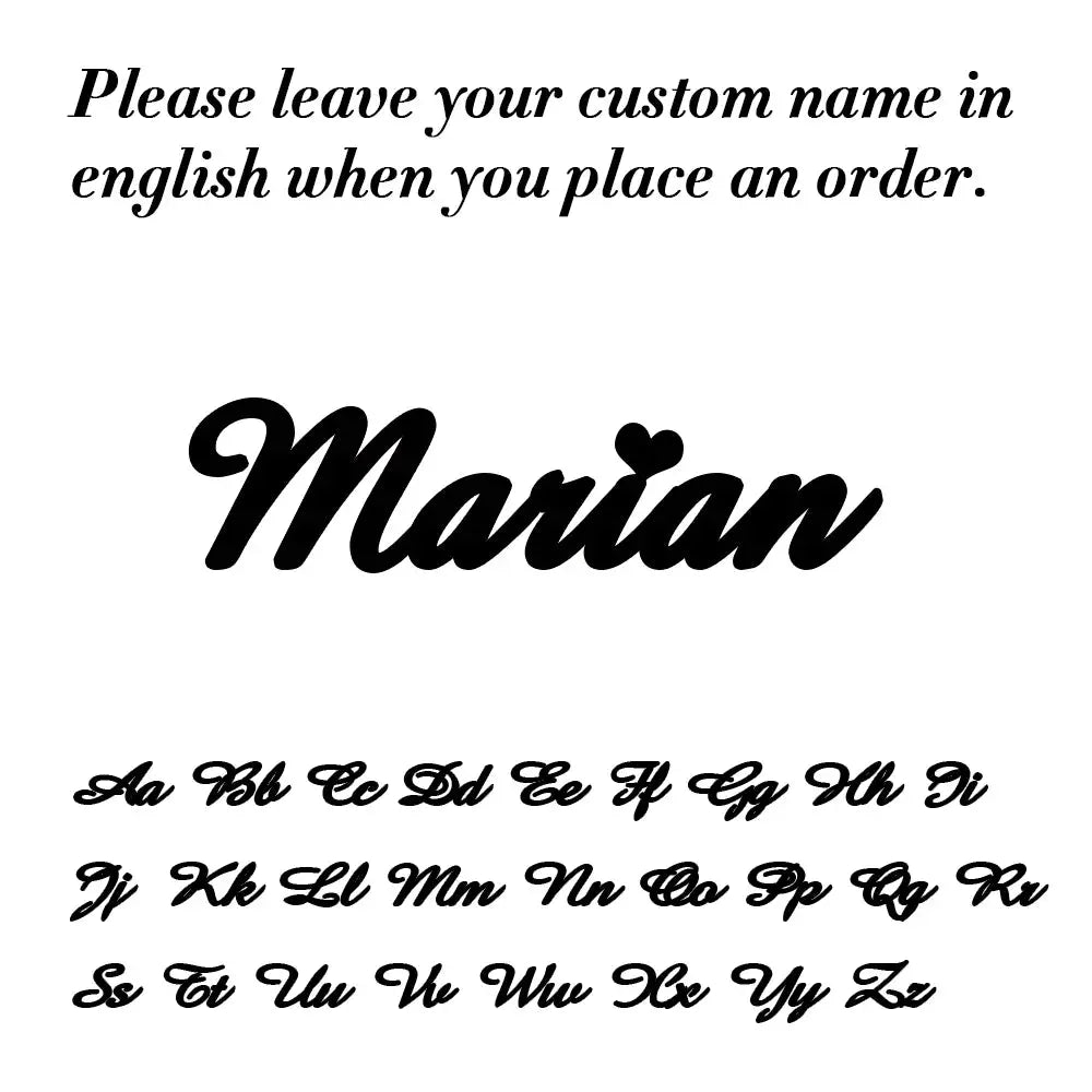 Sipuris Custom Name Necklace Personalized Golden Choker Stainless Steel Jewelry For Women And Men Ideal Gift For Weddings