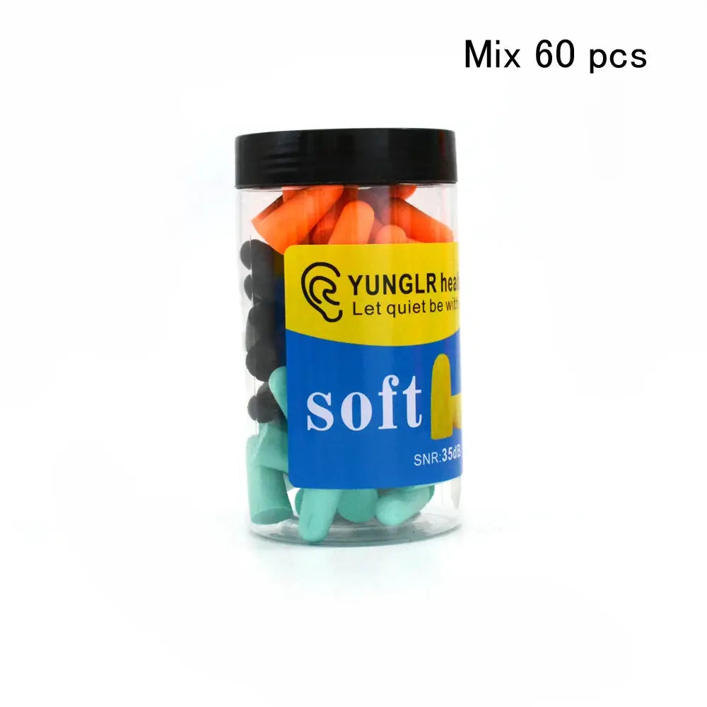 Foam Ear Plugs For Noise Reduction Sleep Work And Music Ear Protection High Comfort And Insulation