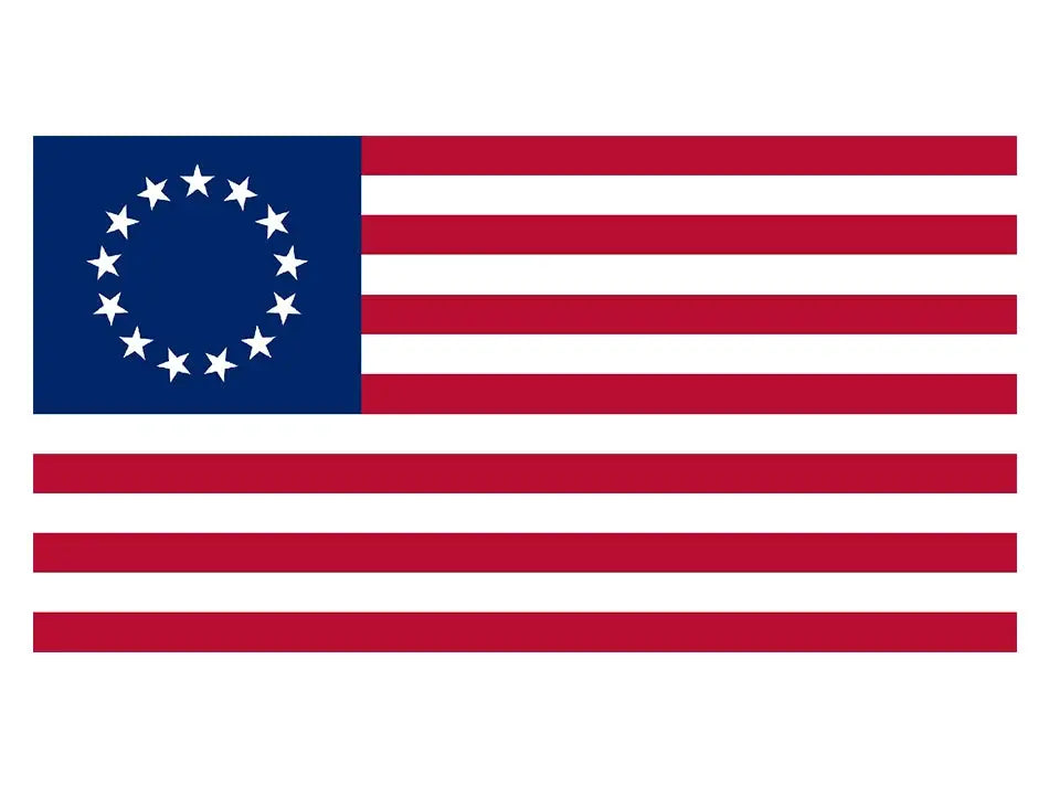 Betsy Ross 13 Star 3x5 Feet USA Flag Polyester Heritage For Collectors