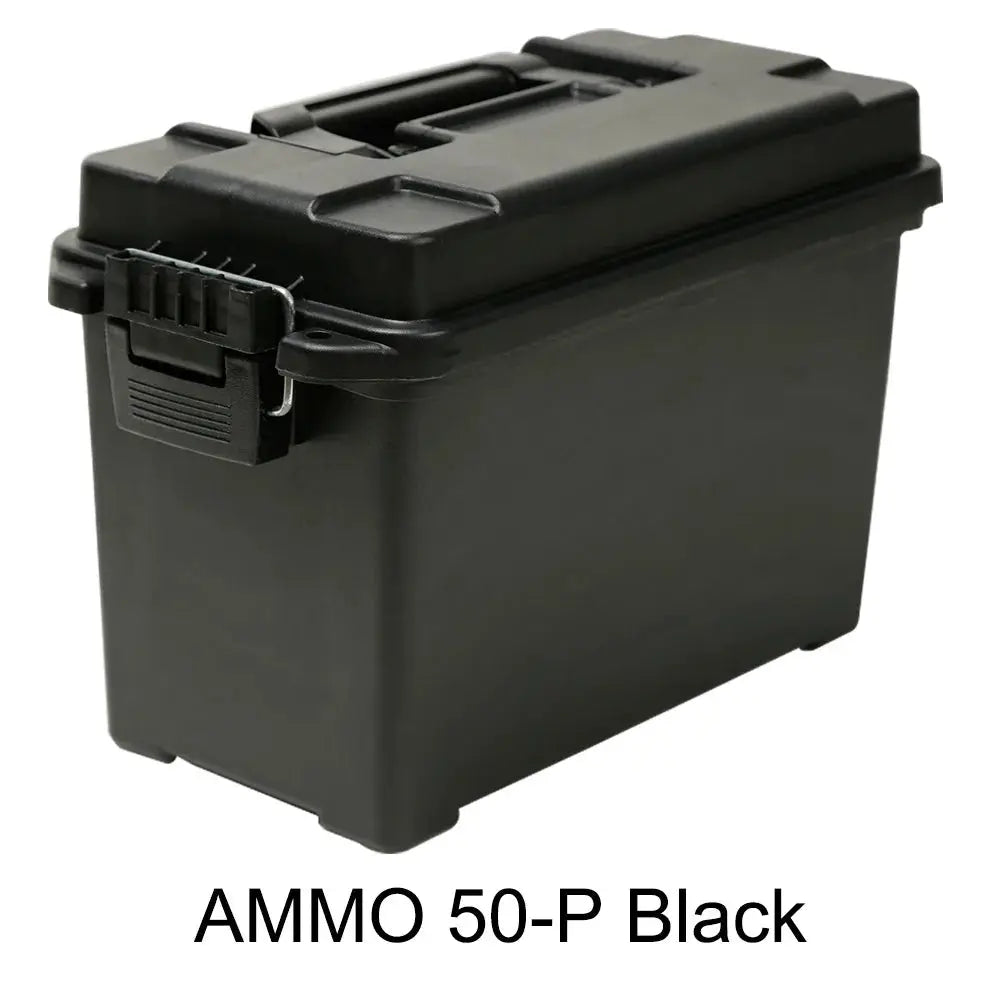 Plastic Ammo Box Safe Storage For Ammunition Hunting Survival Gear Multipurpose Lightweight High Strength Case