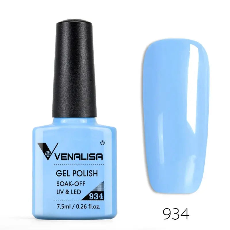 Venalisa Nail Gel Polish Set 60 Colors TPO Free HEMA Free Odorless Soak Off UV LED Curing