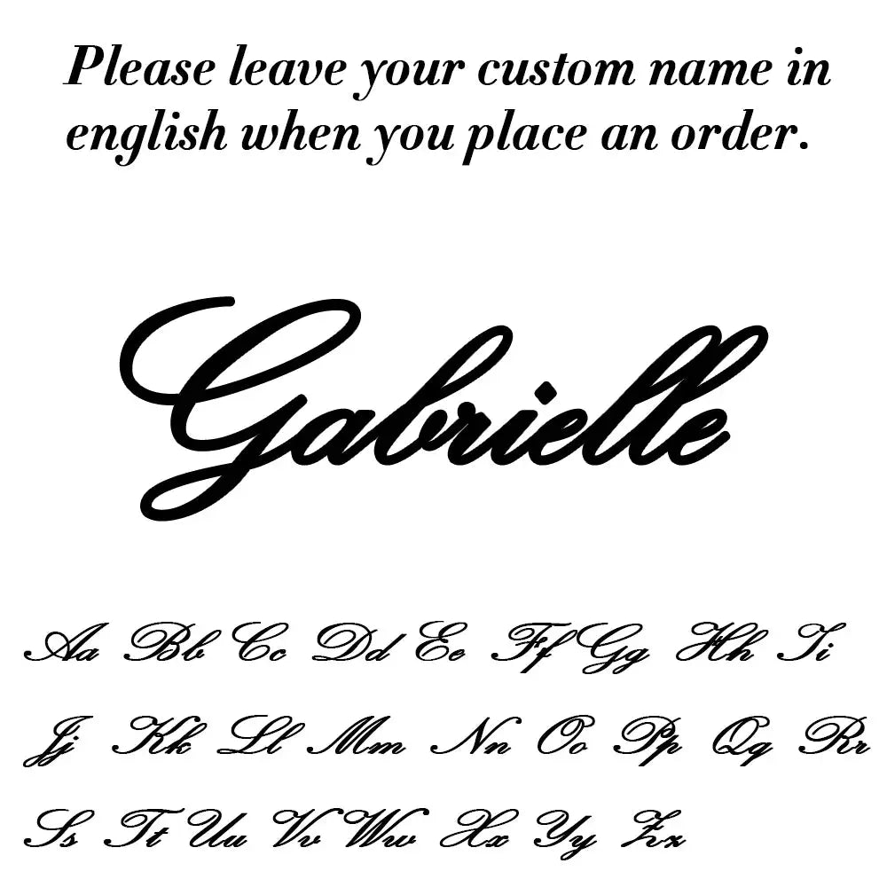 Sipuris Custom Name Necklace Personalized Golden Choker Stainless Steel Jewelry For Women And Men Ideal Gift For Weddings