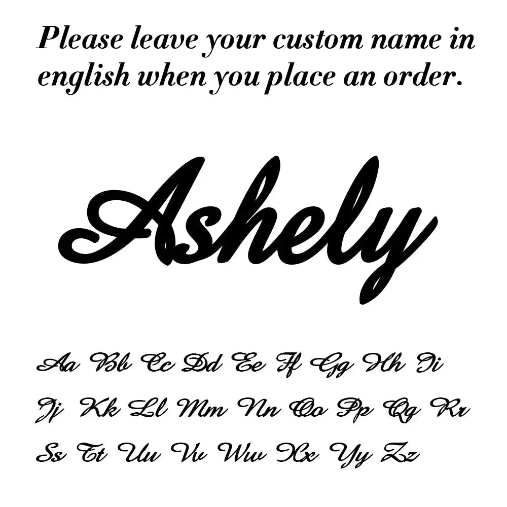 Sipuris Custom Name Necklace Personalized Golden Choker Stainless Steel Jewelry For Women And Men Ideal Gift For Weddings
