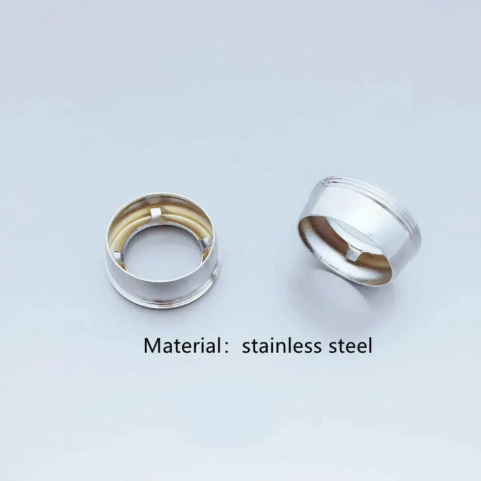 2-piece stainless steel faucet cap covers for 35/40mm spools, Simples Market
