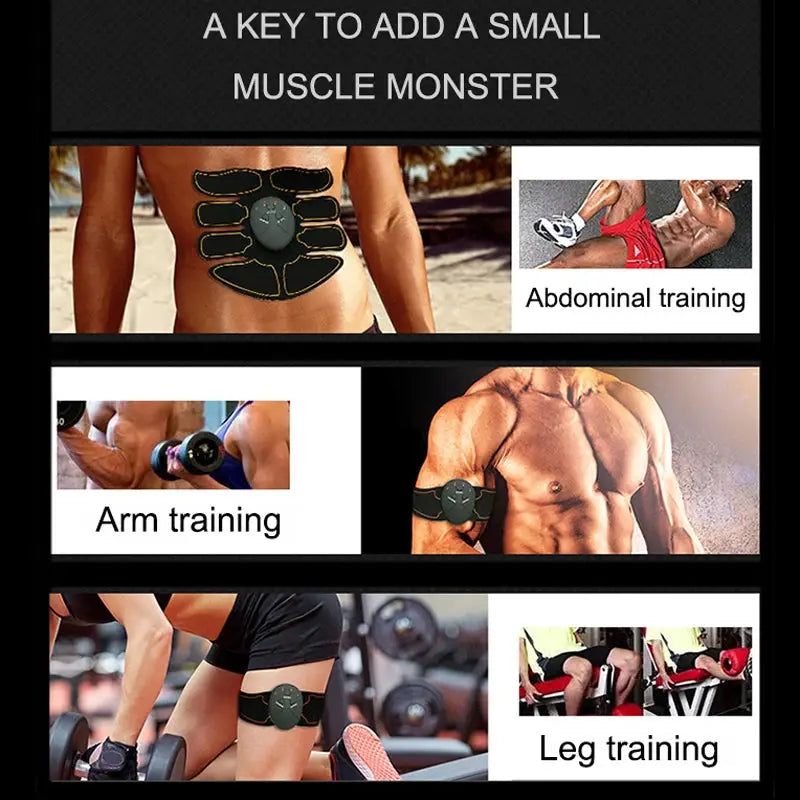 EMS Wireless Electric Muscle Stimulator For Buttocks Hips Abs Trainer For Fitness And Body Slimming