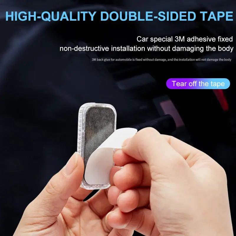 Mini Wireless LED Car Interior Light With Touch Control USB Rechargeable For Door Panels Footwells Trunk Ceiling Roof