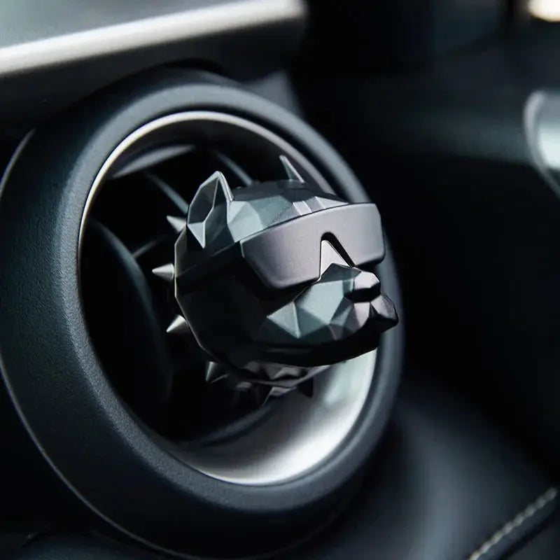 Bulldog Car Air Freshener Clip Vent Diffuser For Essential Oils Scent Decor Auto Fragrance