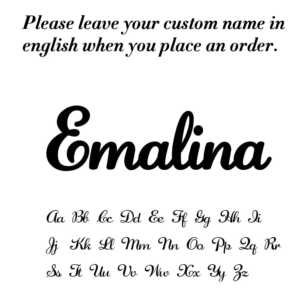 Sipuris Custom Name Necklace Personalized Golden Choker Stainless Steel Jewelry For Women And Men Ideal Gift For Weddings