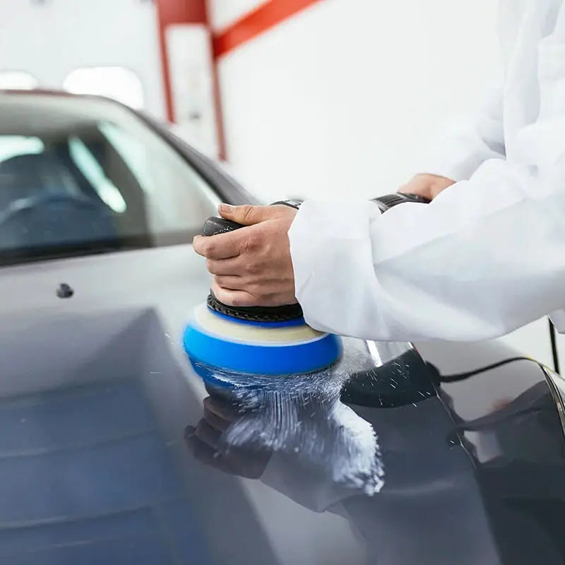 5 Piece Car Waxing Buffing Pad Set Polishing Discs 3 4 5 Inch Auto Detailing Wax Pads For Car Care