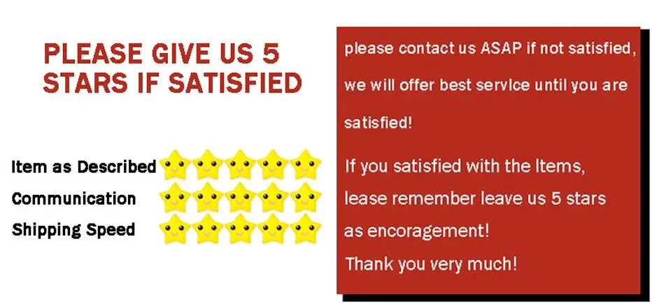 Pilot Gel Pen Juice Up 0.4mm promo graphic requesting 5-star reviews; yellow star icons and a red feedback panel.