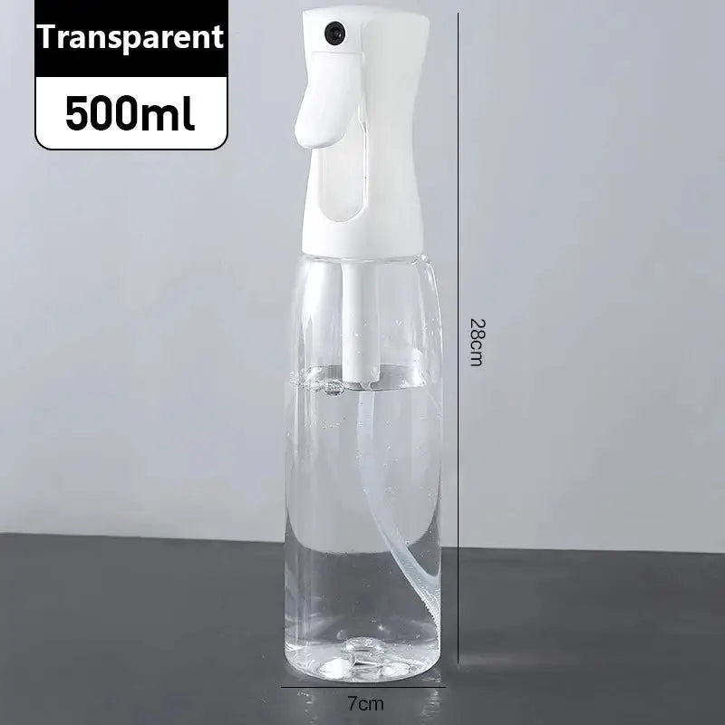 High Pressure Spray Bottle 200ml 300ml 500ml Refillable Continuous Mist Watering Sprayer for Salon and Barbershop