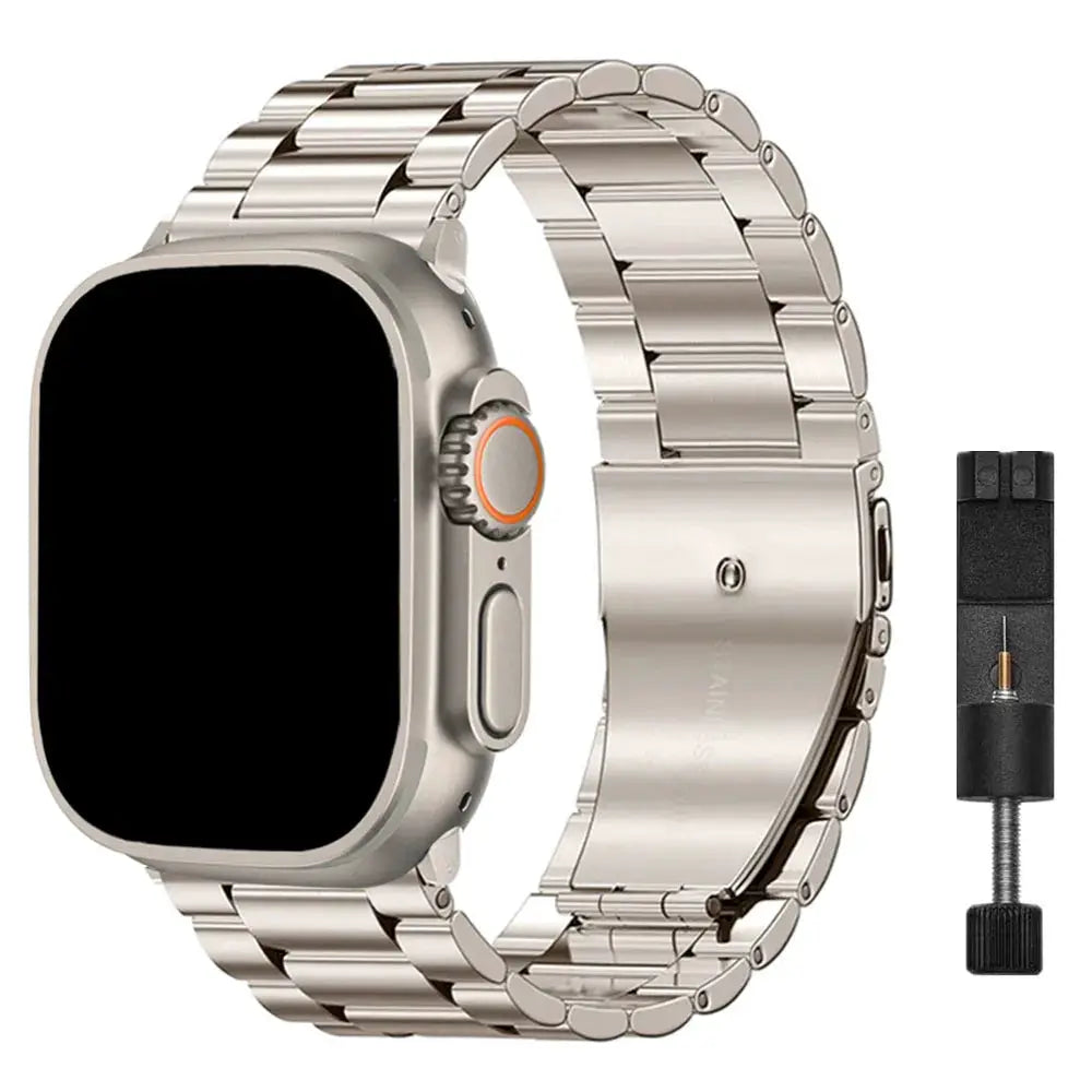 Stainless Steel Strap For Apple Watch Ultra Band 49mm 44mm 40mm 42mm 38mm 41mm Watchband Bracelet iWatch series 3 SE 6 7 8 45mm