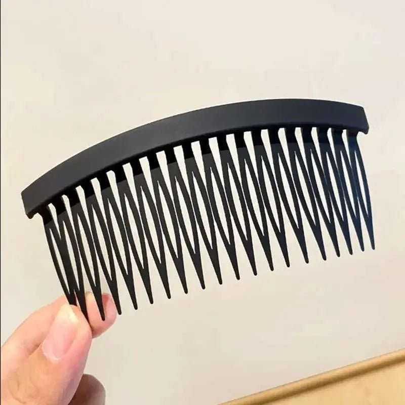 Womens Fashion Large Simple Hair Comb Hairpin Headband Accessory Plastic Fashion Bangs Fixed Style - Simples Market