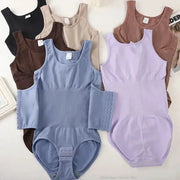 VivaCurve Zipper Belt Bodysuit Shapewear For Tummy Control And Waist Slimming Cincher