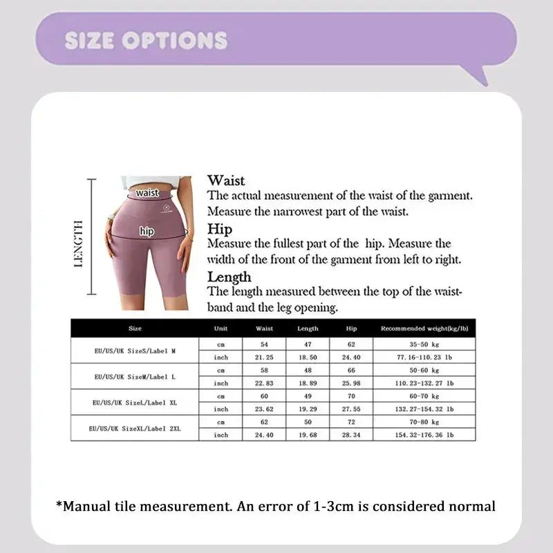 Women Sports Shorts High Waist Push Up Gym Shorts For Cycling Jogging Fitness Yoga Clothing