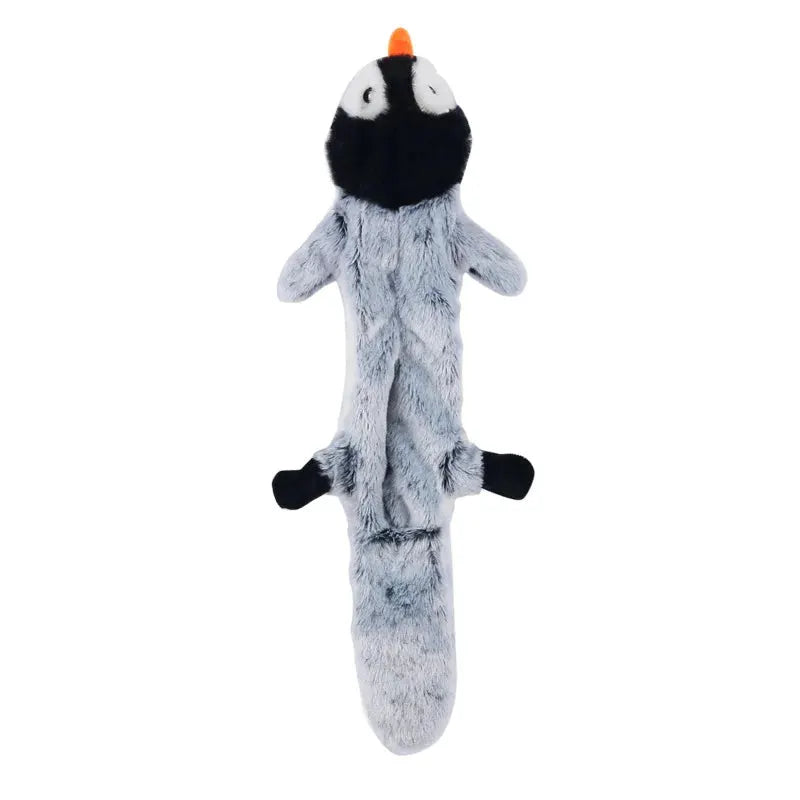 Interactive Plush Dinosaur Dog Toy for Small Dogs and Cats Durable Fleece Chew Toy
