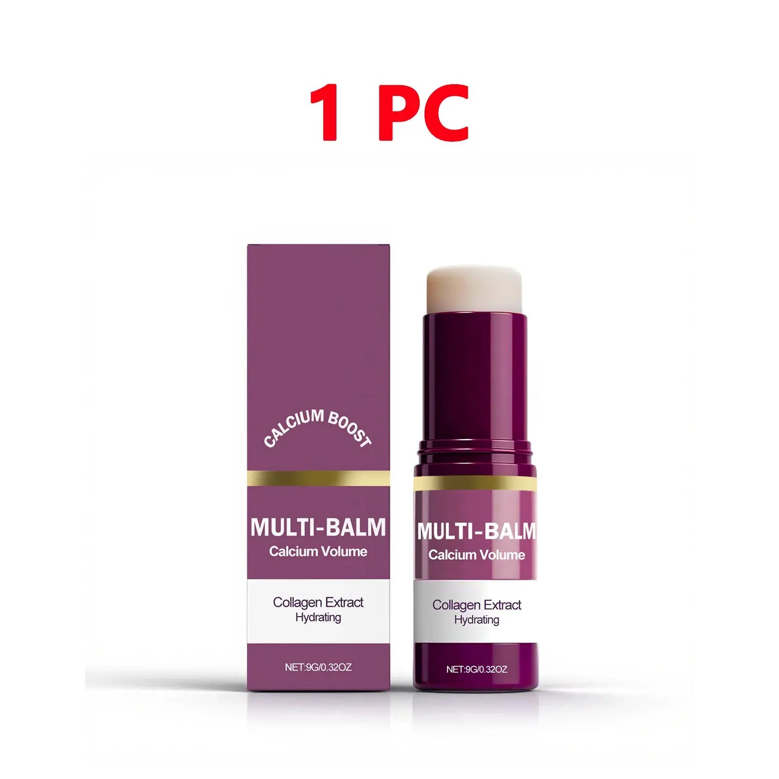 Korean Calcium Volume Multi Balm Stick Hydrating Firming Anti Wrinkle Collagen Infused Pre Makeup Moisturizer