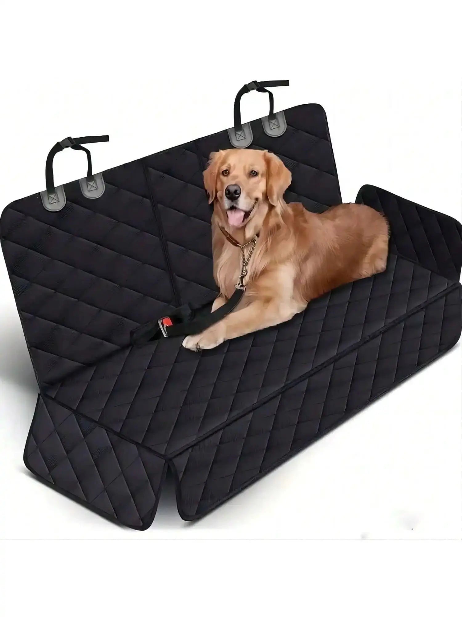 Dog Car Seat Cover Waterproof Travel Protector With Middle Seat Armrest For Dogs