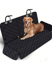 Dog Car Seat Cover Travel Carrier Mattress Waterproof Protector With Middle Seat Armrest For Dogs