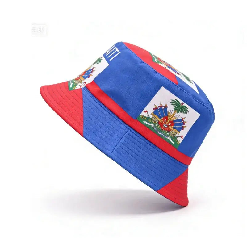 National Flags Reversible Bucket Hat For Men Women Football Fans