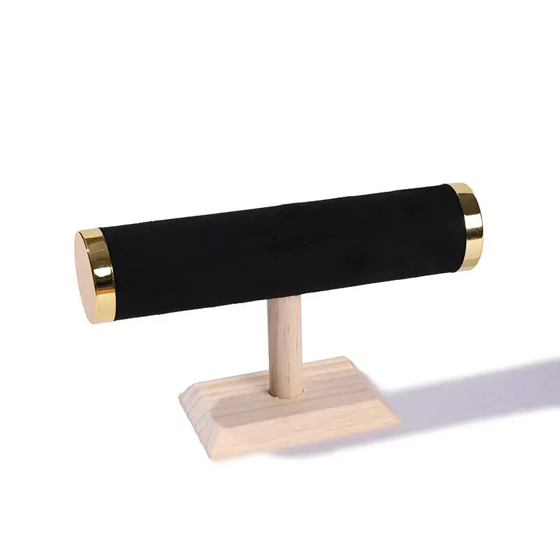 One Third Layer Wooden Jewelry Rack Bracelet Watch Holder For Women And Men Gift Packaging Display
