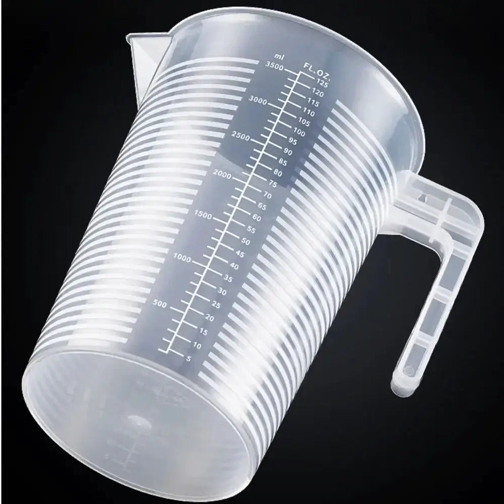 100 To 5000ml Thickened Plastic Measuring Cup With Clear Scale Food Grade Beaker For Kitchen And Lab Use