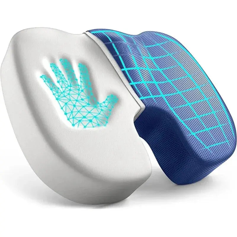 Ergonomic Memory Cotton Office Chair Cushion For Hemorrhoid Relief And Prolonged Sitting Comfort