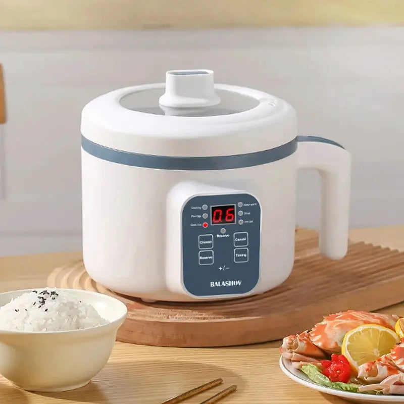 1.7L Electric Rice Cooker 220V Multi Cooker Non Stick Smart Mechanical Steamed Rice Pot For Home Use