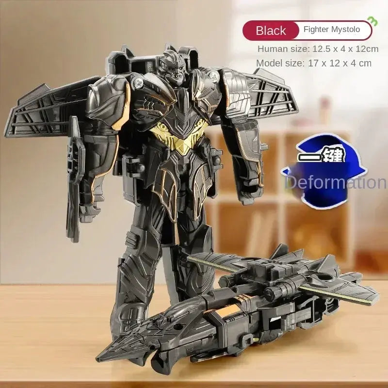 Transformation Car Anime Robot Model One Step Deformation Toy For Kids Action Figure And Puzzle Vehicle