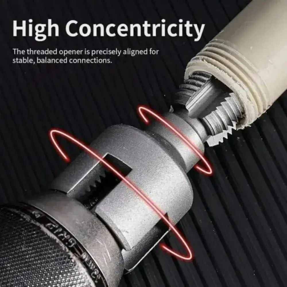 Integrated Internal And External Pipe Threading Tool Kit For Electric Drill PVC Pipe Threader