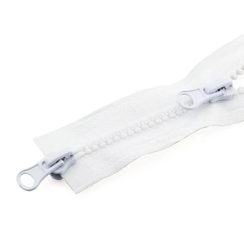 90cm Size 5 Resin Zipper Double Slider Two Way Open End For Jackets Durable High Quality Long Zips