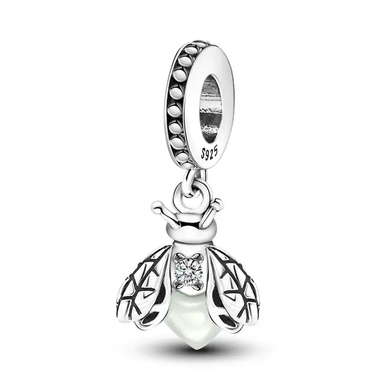 925 Sterling Silver Pendant Beads Carnivorous Plant Monster Charm Trendy Collection For Bracelet And Necklace Jewelry