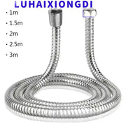 LUHAIXIONGDI flexible stainless steel shower hose, 1–3 m, bathroom plumbing accessory