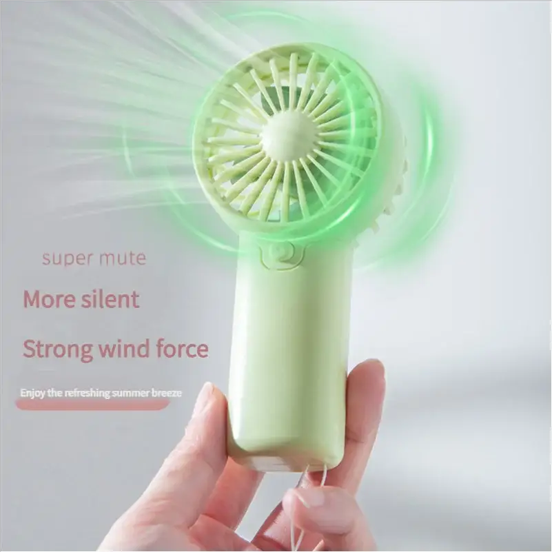 Meet Sun Portable Pocket Handheld Fan Lightweight AA Battery Mini Cooler For Personal Cooling