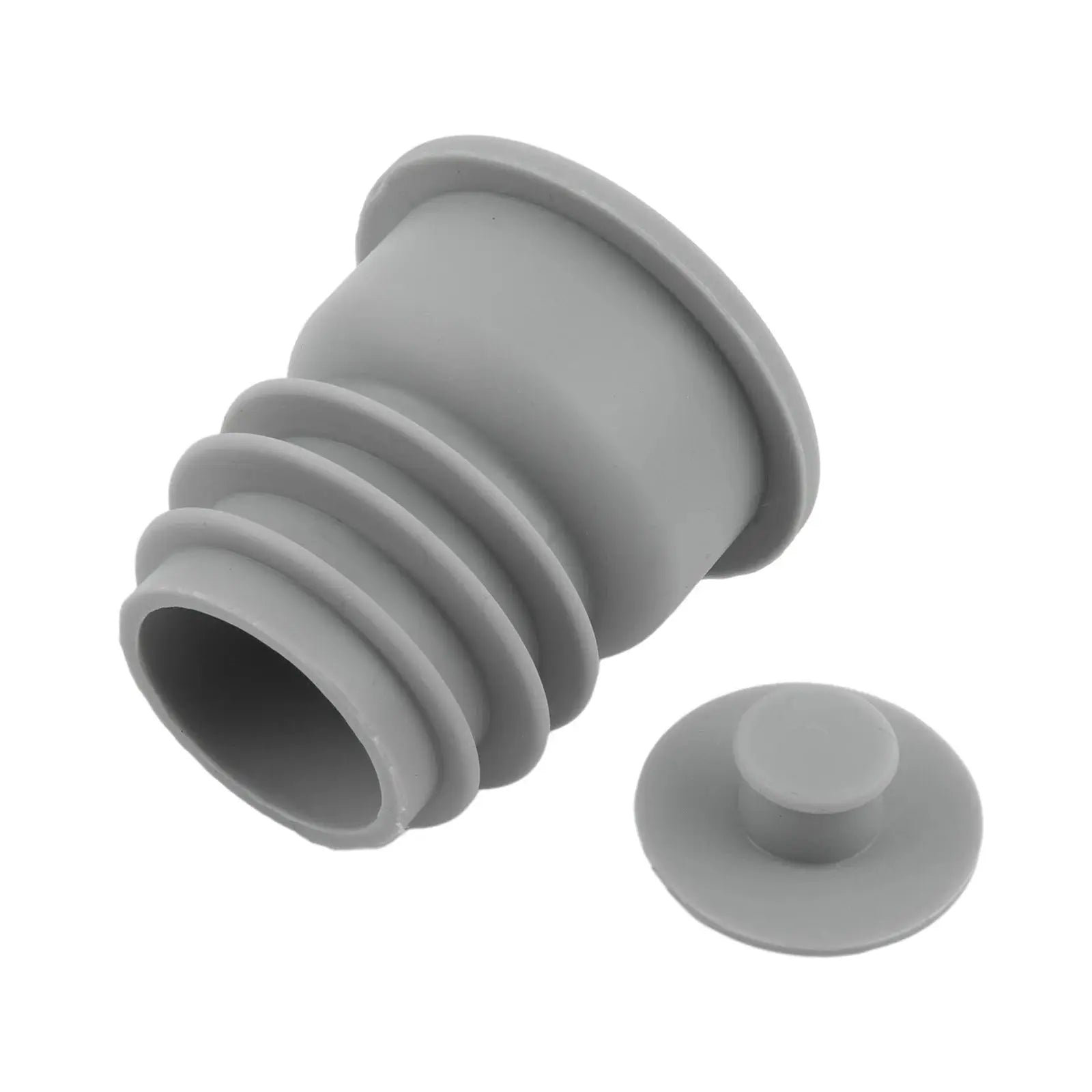 Simples Market gray washing machine drain pipe seal set of 2 rubber sealing rings