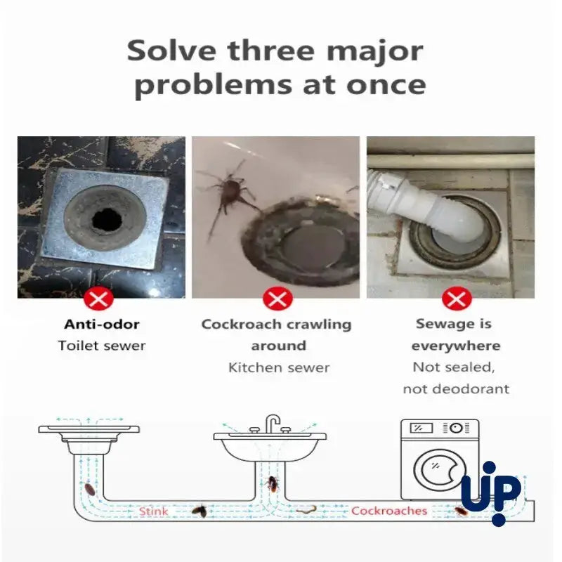 Simples Market 1pc floor drain anti-odor core deodorization device for sewer and toilet