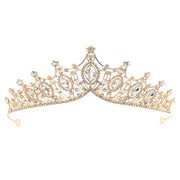 Queen Crown For Women And Girls Pageant Tiara With Crystals Beaded Baroque Vintage Headband And Combs