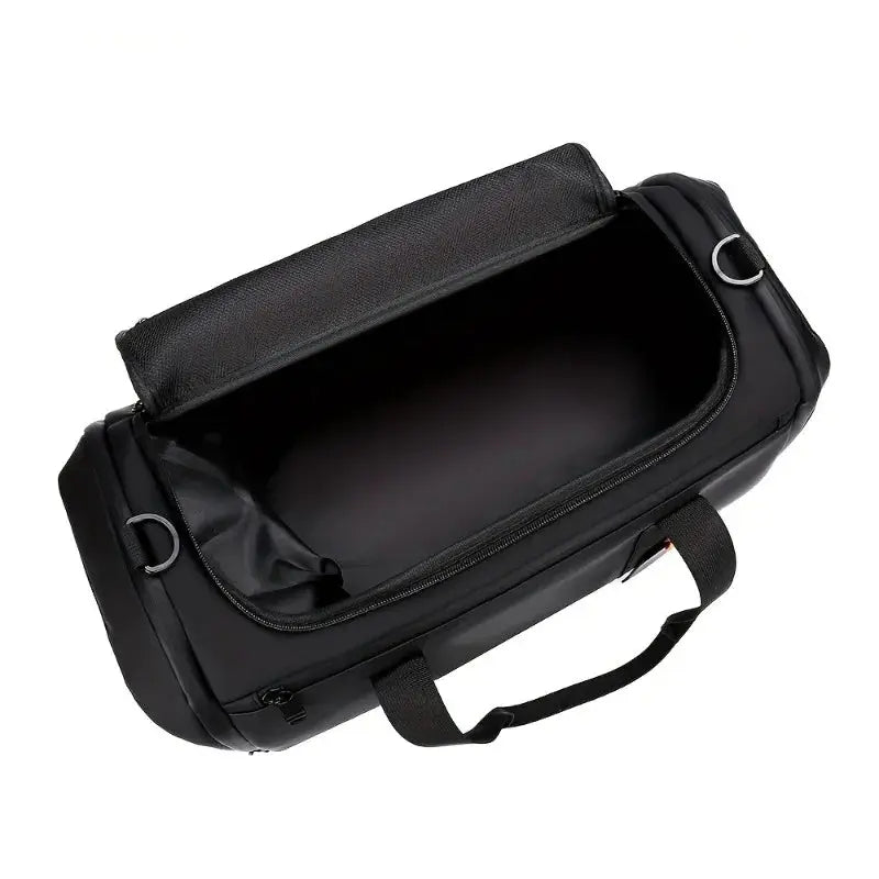 Voyager Large Capacity Travel Duffel Bag Durable PU Nylon With Multiple Compartments For Gym And Overnight Trips
